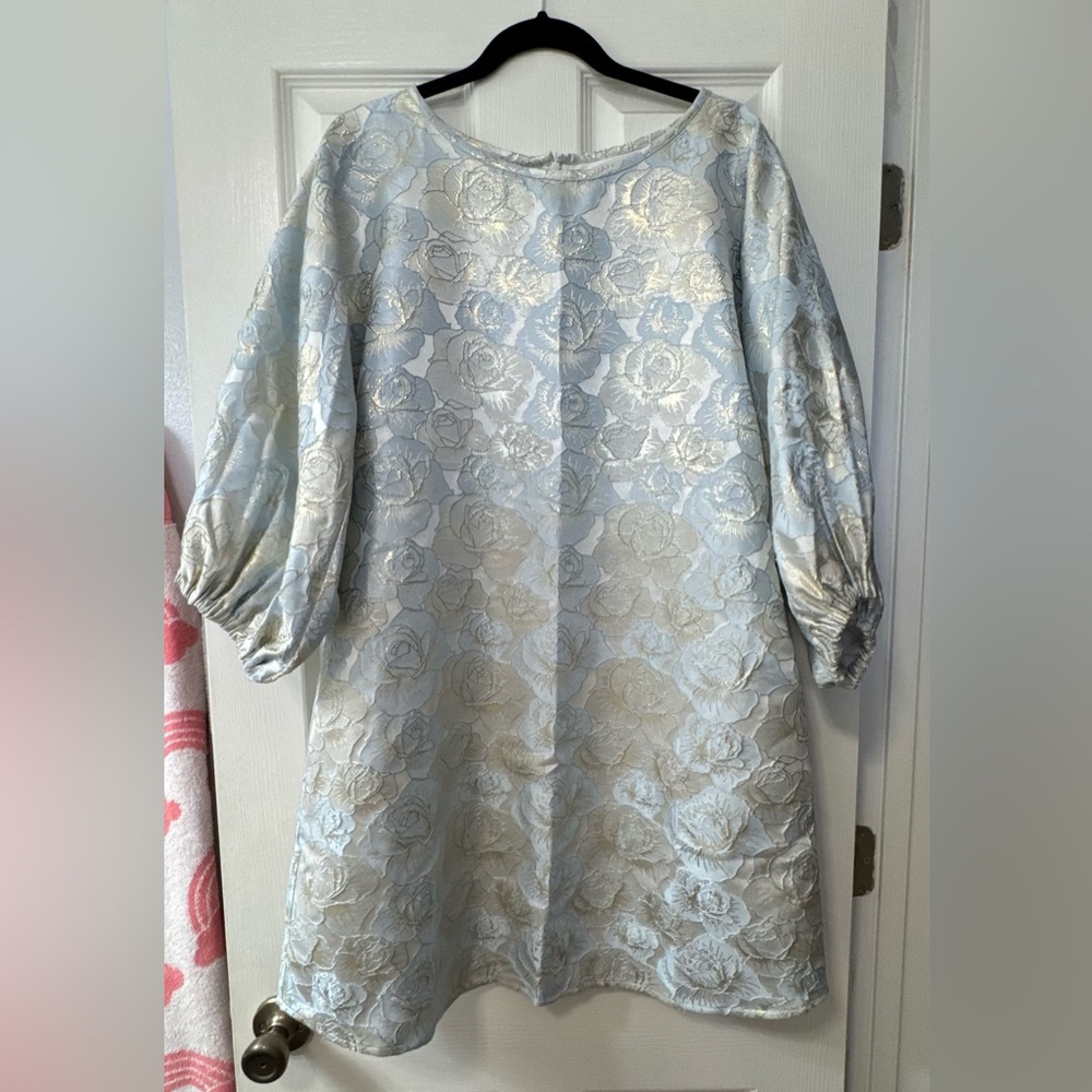Elegant Floral Patterned Midi Dress